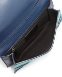 Selina Rainbow Clutch Bag, Reef/Blue/Aqua