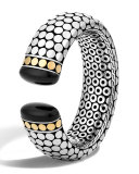 Dot Batu Onyx Wide Kick Cuff