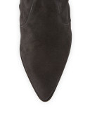 Stuart Weitzman Thighland麂皮过膝靴