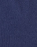 Solid Long-Sleeve Dress Shirt, Navy