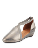 Natalia d'Orsay Demi-Wedge Pump, Graphite
