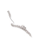 18k White Gold Diamond Climber Single Earring (Left)