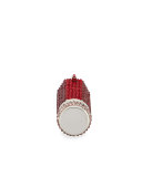 Number 2 Crystal Pencil Pillbox, Ruby Red/Multi