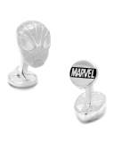 Spiderman Sterling Silver Cuff Links
