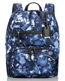 Voyageur Indigo Floral Halle Backpack