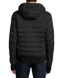 Cabri Hooded Down Bomber Jacket