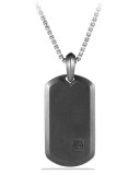 Black Titanium Tag