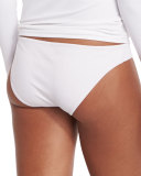 Basic Hip Pant Swim Bottom, White