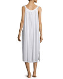 Mabel Swiss Cotton Sleeveless Nightgown