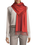Sciarpa Grande Cashmere Scarf, Bitter Sweet