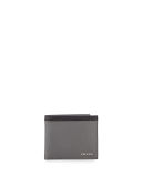 Saffiano Leather Wallet Bi-Fold Wallet