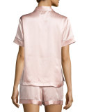 Jasmine Shorty Pajama Set, Rose