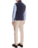 Oxford Button-Down Sport Shirt, Blue
