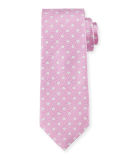 Neat Micro-Flower Printed Tie