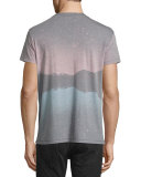 Zion Landscape V-Neck T-Shirt, Multi