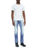 Safado 816P Faded Denim Jeans, Indigo