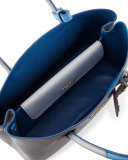 Saffiano Cuir Medium Bicolor Double Tote Bag