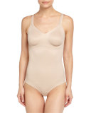 Firm Control Adjustable Bodysuit Shaper, Black