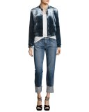 The Billie Slim Boyfriend Ankle Jeans, Lyen