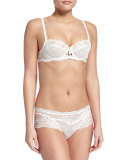 Love Magicienne Lace Demi Bra, Ivory