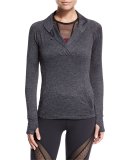 Featherweight For It Pullover, Black Steel