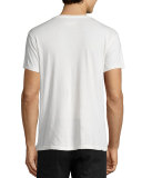 Lust for Life V-Neck T-Shirt, White