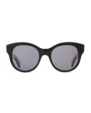 Jacey Polarized 53mm Sunglasses, Black