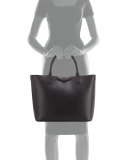 Antigona Whipstitch-Handle Medium Tote Bag, Black