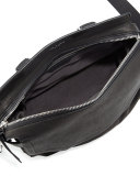 Pilot Suede & Leather Satchel Bag