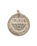 Taurus Carved Zodiac Pendant