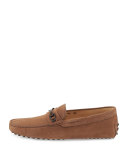 Gommini Nubuck Bit Driver, Tobacco