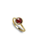 Garnet Stackable Ring