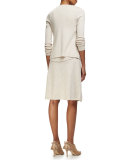 Textured Flirt Skirt, Rainy Day