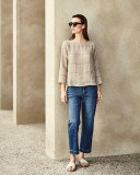 Straight-Leg Cropped Jeans