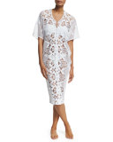 Kate Cotton Crochet Coverup Dress