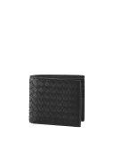Basic Woven Wallet, Black