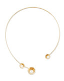 Lyra Pearly Collar Necklace