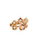 Pearly Bud Stacking Rings