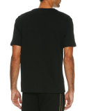 Golden Logo Graphic T-Shirt, Black