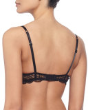 J'Avoue Sheer-Lace Demi Cup Bra, Aveux Rose