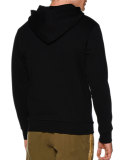 Palms Hooded Sweatshirt, Black Multi