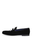 Karlito Formal Evening Slipper, Black