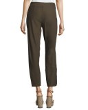 Wide-Leg Lantern Pants 