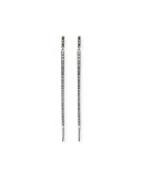 Reckless Mirage Spike Black Diamond Earrings