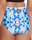 Bella Reversible Printed High Swim Bottom