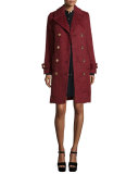 Elevated Long-Sleeve Shirtdress 