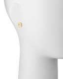 Pois Moi 18k Square Diamond Stud Earrings