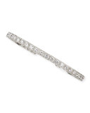 18k White Gold Flex Bangle with White Diamonds