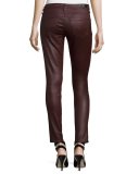 Leatherette Ankle Leggings