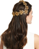 Makayla Golden Coronet Headband